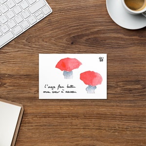 Orage - Impression carte postale