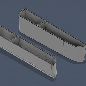 3D Model for Honda Element Short Door Cubby