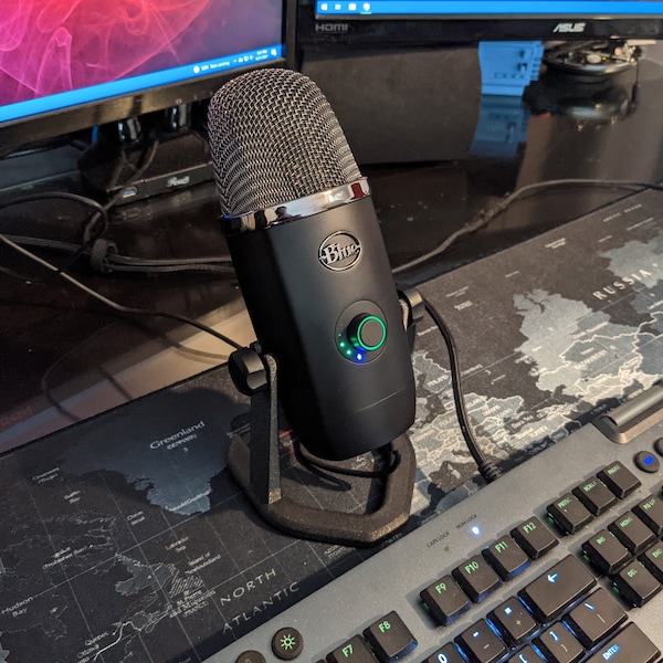 Blue Yeti X Low-Profile Microphone Stand