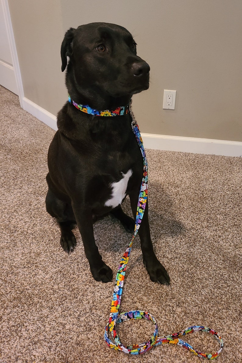 Christmas Stripe Dog Collar Holiday Dog Collar Male or Etsy