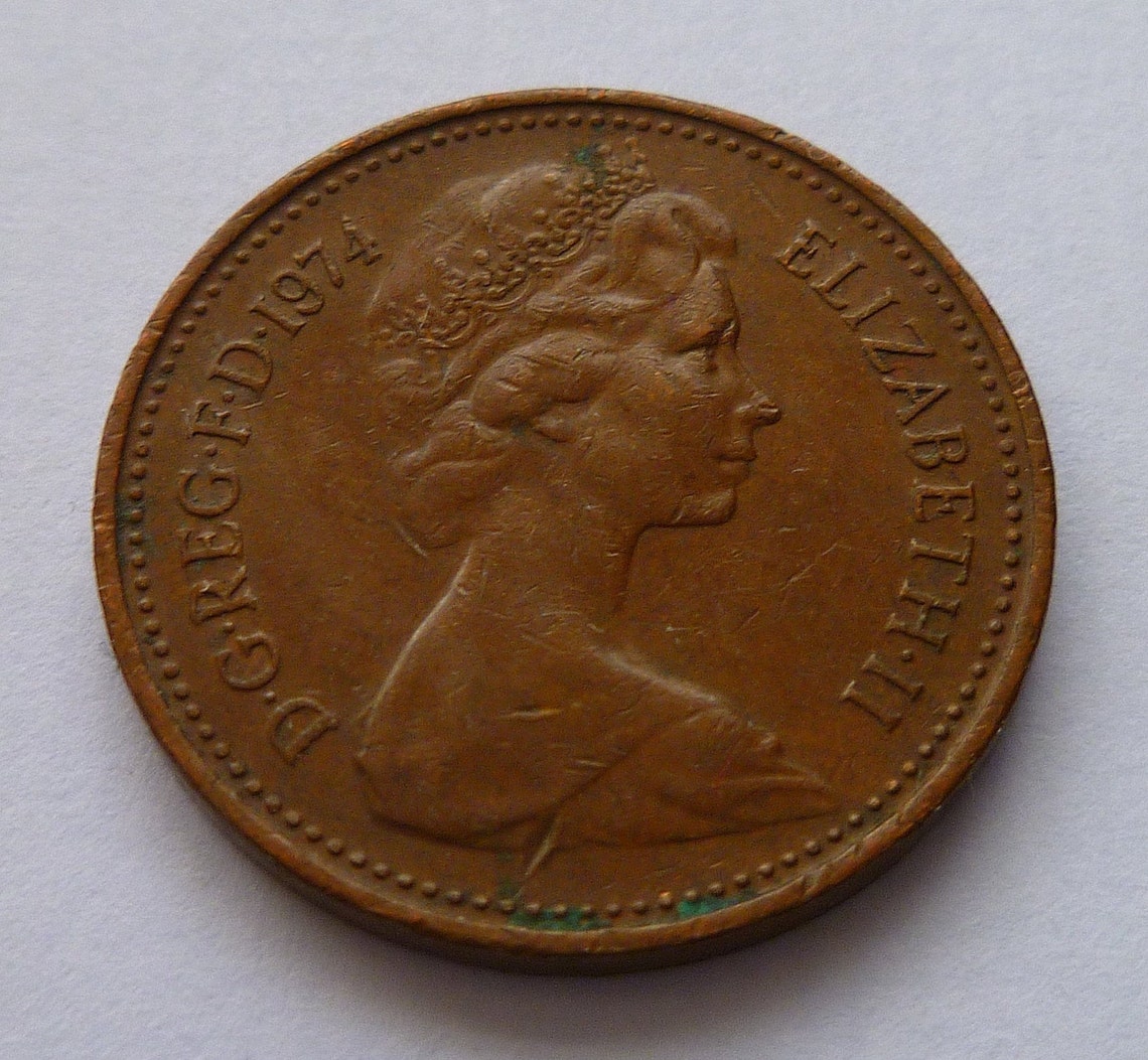 1971 1973 1974 One New Penny Coins Queen Elizabeth II Etsy 1971-1973-1974-one-new-penny-coins-queen-elizabeth-ii-etsy