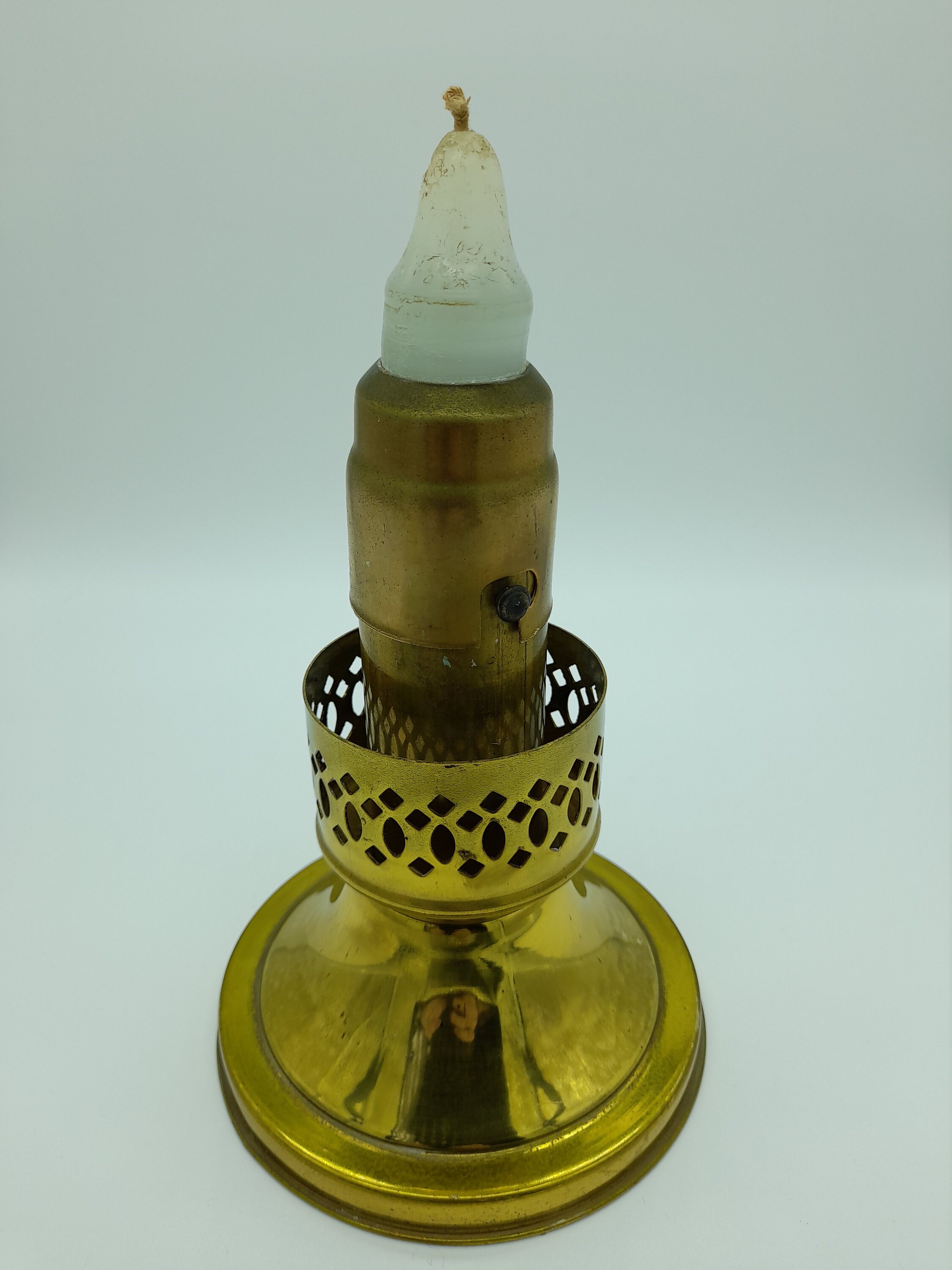 Vintage Mason Constant Flame Candle Lamp Etsy