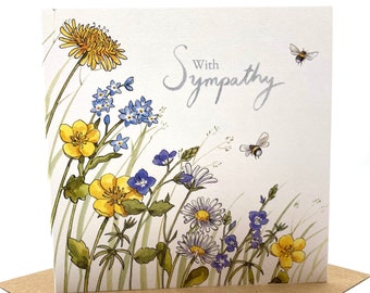 Sympathy Card, Sympathy Meadow