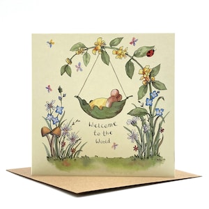 Carte New Baby - Souris