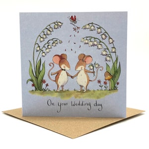 Carte de mariage, le jour de votre mariage