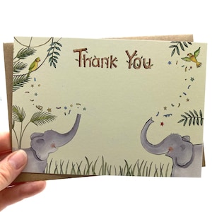 Elephant Thank You Pack of 10