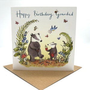 Carte d'anniversaire grand-père