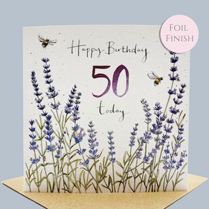 50th Birthday Card