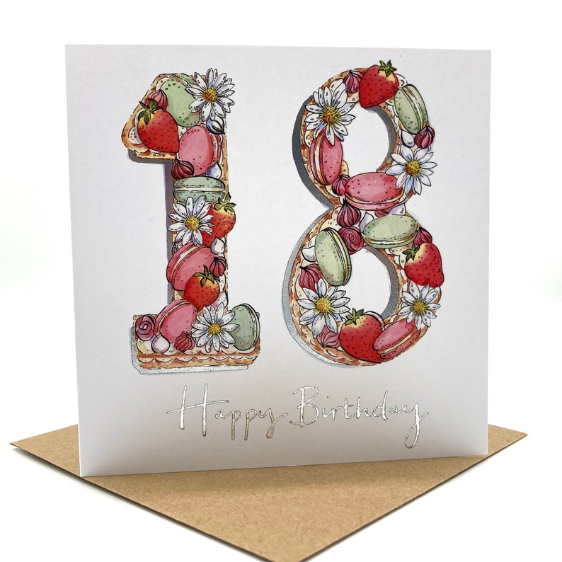 Carte 18e anniversaire - 18 ans aujourd'hui image 1