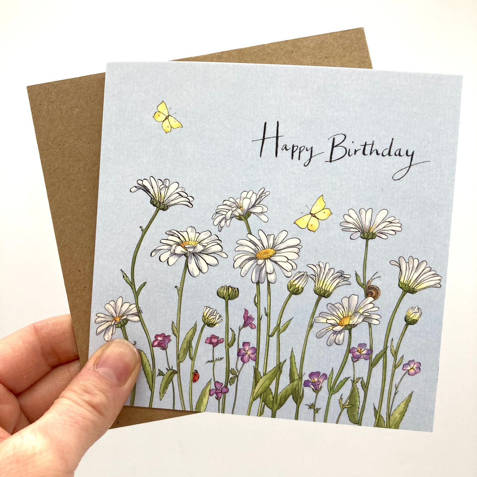 Happy Birthday Daisy Card - Etsy UK