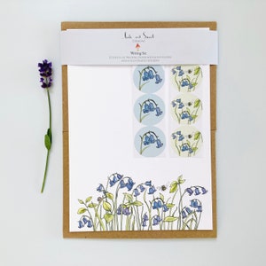 Writing Set - Bluebells