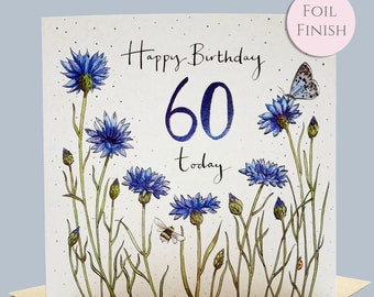 Carte 60e anniversaire