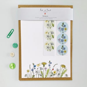 Writing Set - Wild Flowers