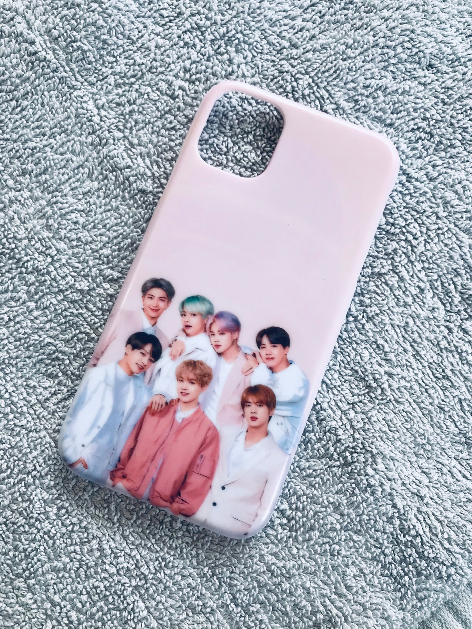 BTS Phone Case Pink and Black Cases Iphone XR Iphone 11 Etsy UK