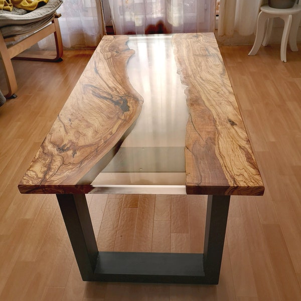 Raw Wood Coffee Table Etsy