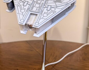 Millennium Falcon Style Desk Lamp