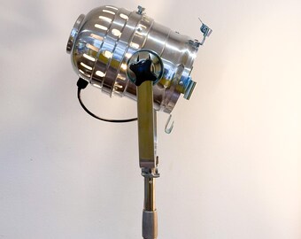 Rock and Roll Stage Light on Metal Stand