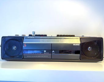 Vintage Sony Radio Cassette Player Converted to Bluetooth 5.0