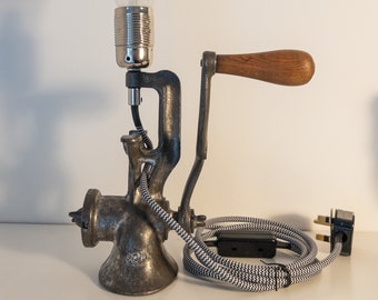Spong Meat Mincer Lamp Conversion