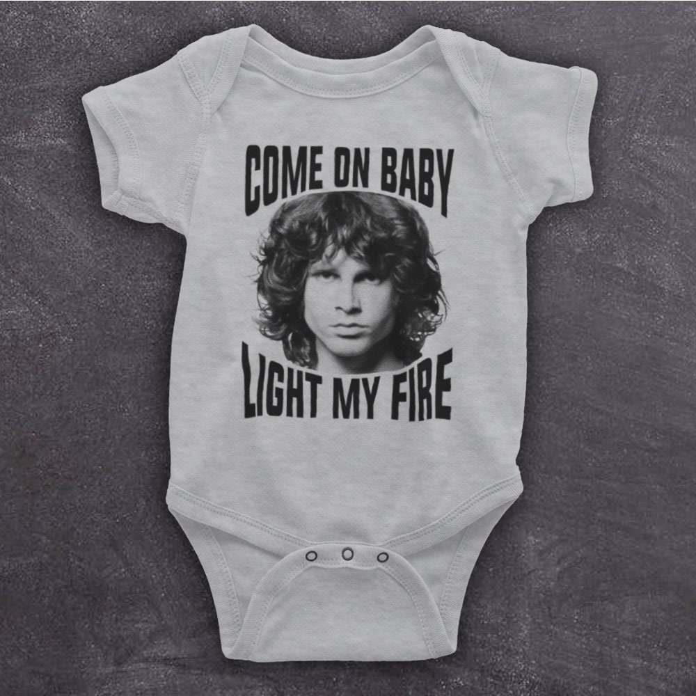 The Doors Come on Baby Light My Fire Jim Morrison Rock Band Etsy