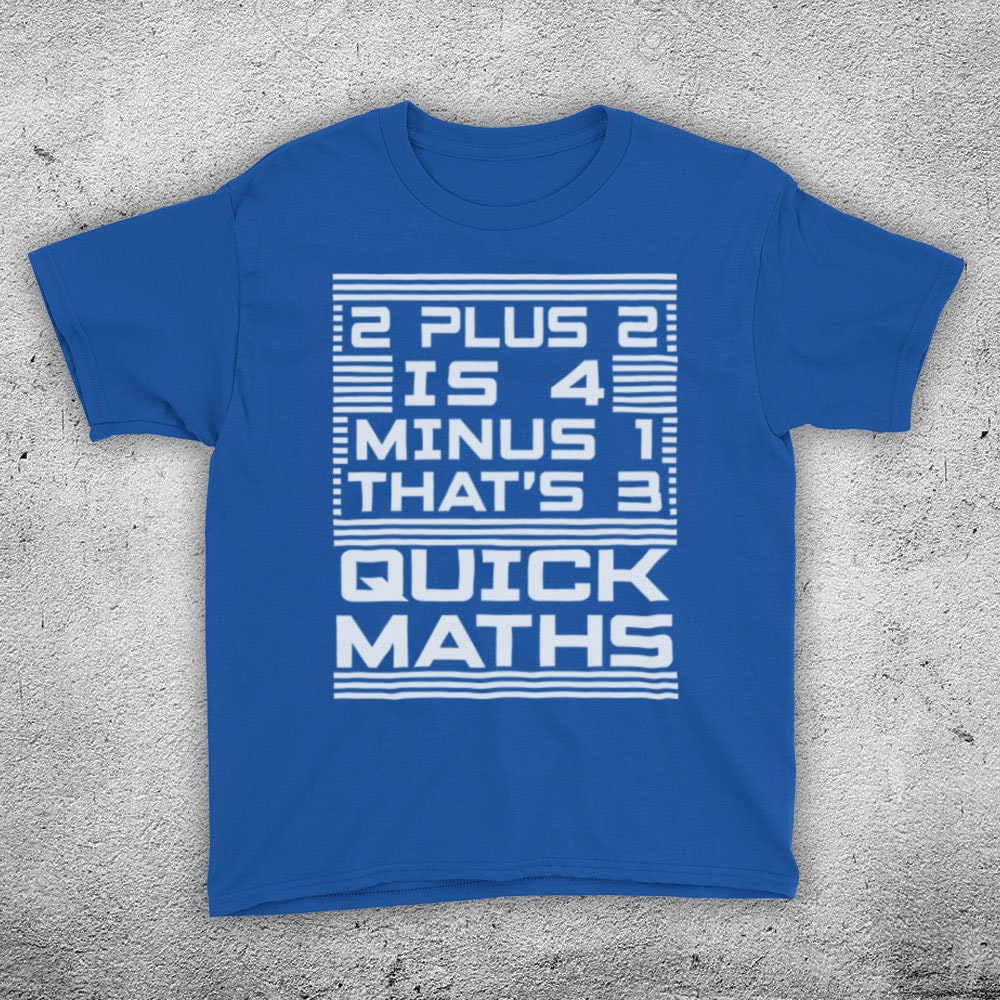 Big Shaq The Ting Goes 2 Plus 2 Is 4 Quick Maths Unofficial Etsy