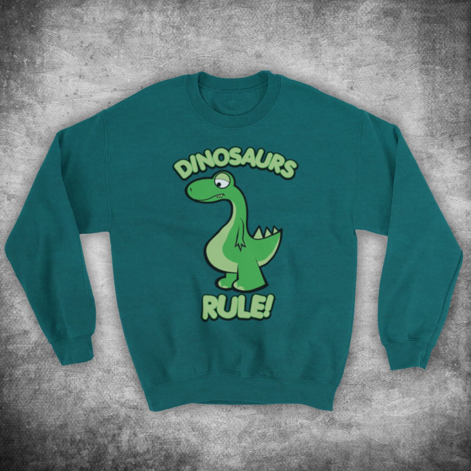 Dinosaurs Rule Slogan Style Cute Funny Slogan T-Rex Love | Etsy