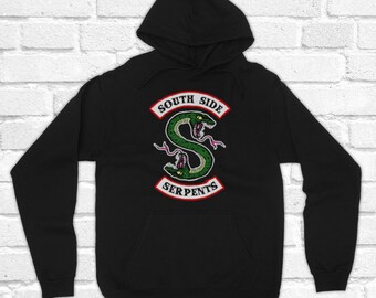MIYECC Unisex Riverdale Hoodie Southside Print Serpents Hooded Pullover Sweatshirt