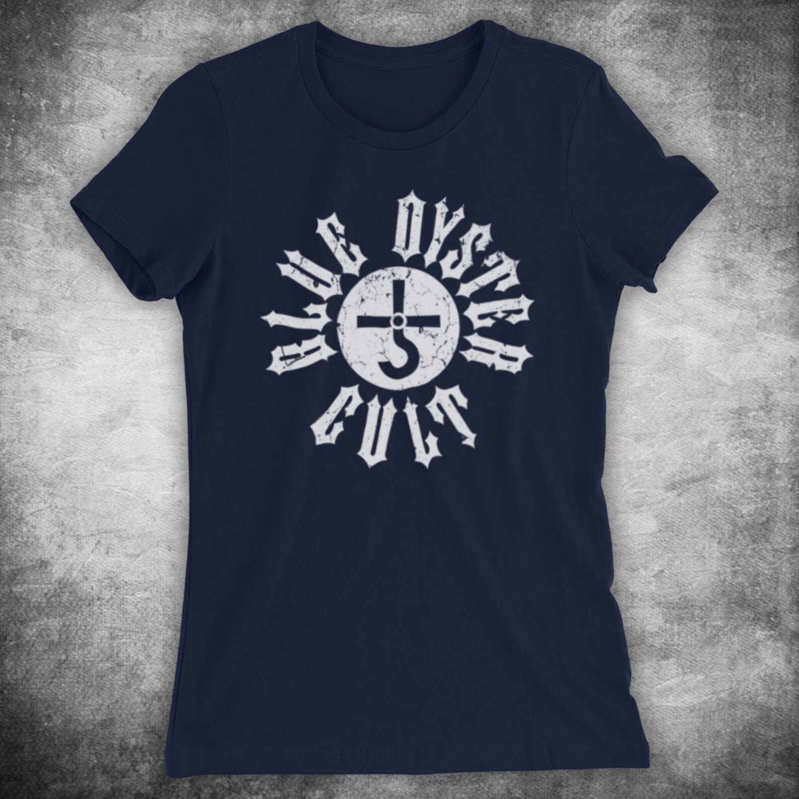 Blue Oyster Cult Logo Rock Band Symbol Unofficial Womens Etsy