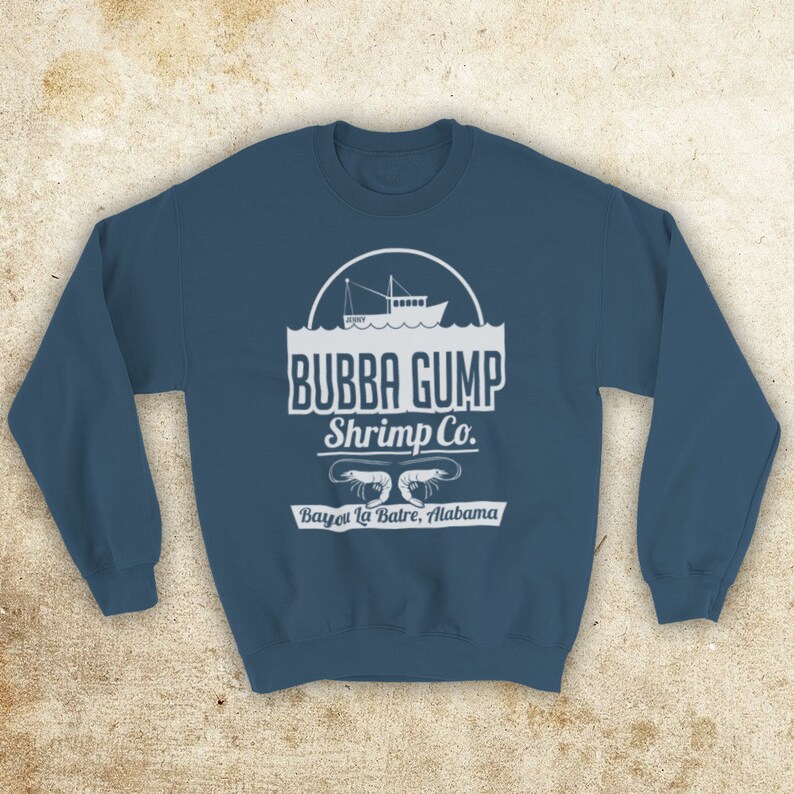 bubba gump sweatshirt