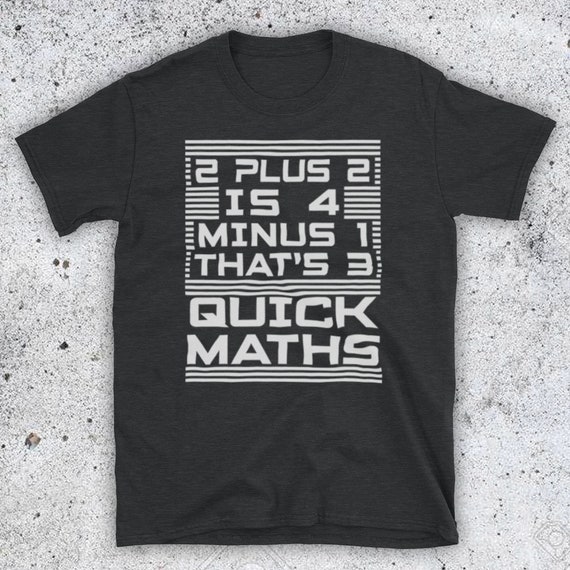Big Shaq The Ting Goes 2 Plus 2 Is 4 Quick Maths Unofficial Etsy