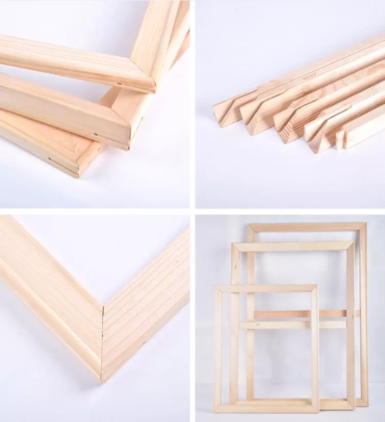 Canvas Frame Wooden Stretcher Bar for Canvas Painting DYI Etsy Australia
