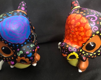 Cubone de calavera de azúcar