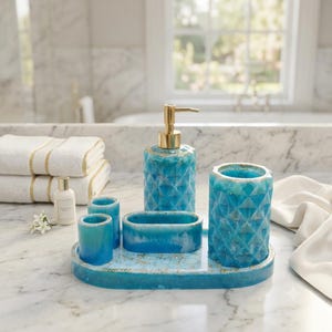 Resin bathroom sets