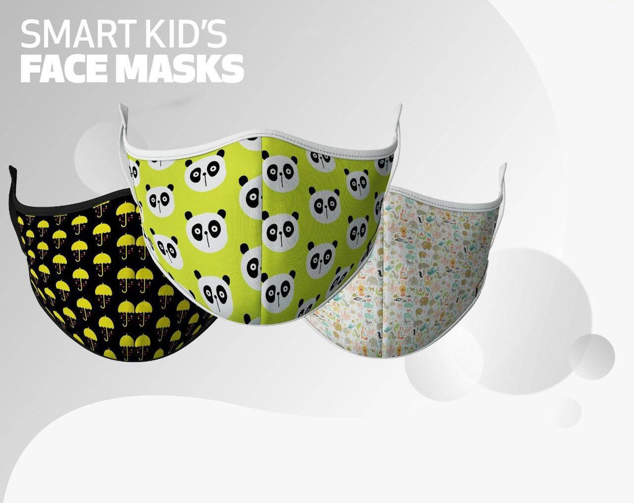 Child Face Mask Washable Kids Breathable Face Masks Toddler Etsy