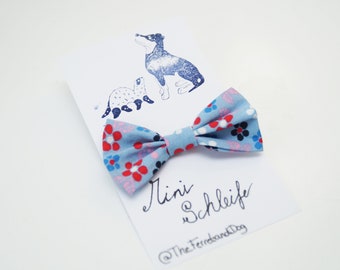 Mini bow - dog bow - ferret - dog bow - accessories - partner look - hair accessories - dog fly - bow for choker