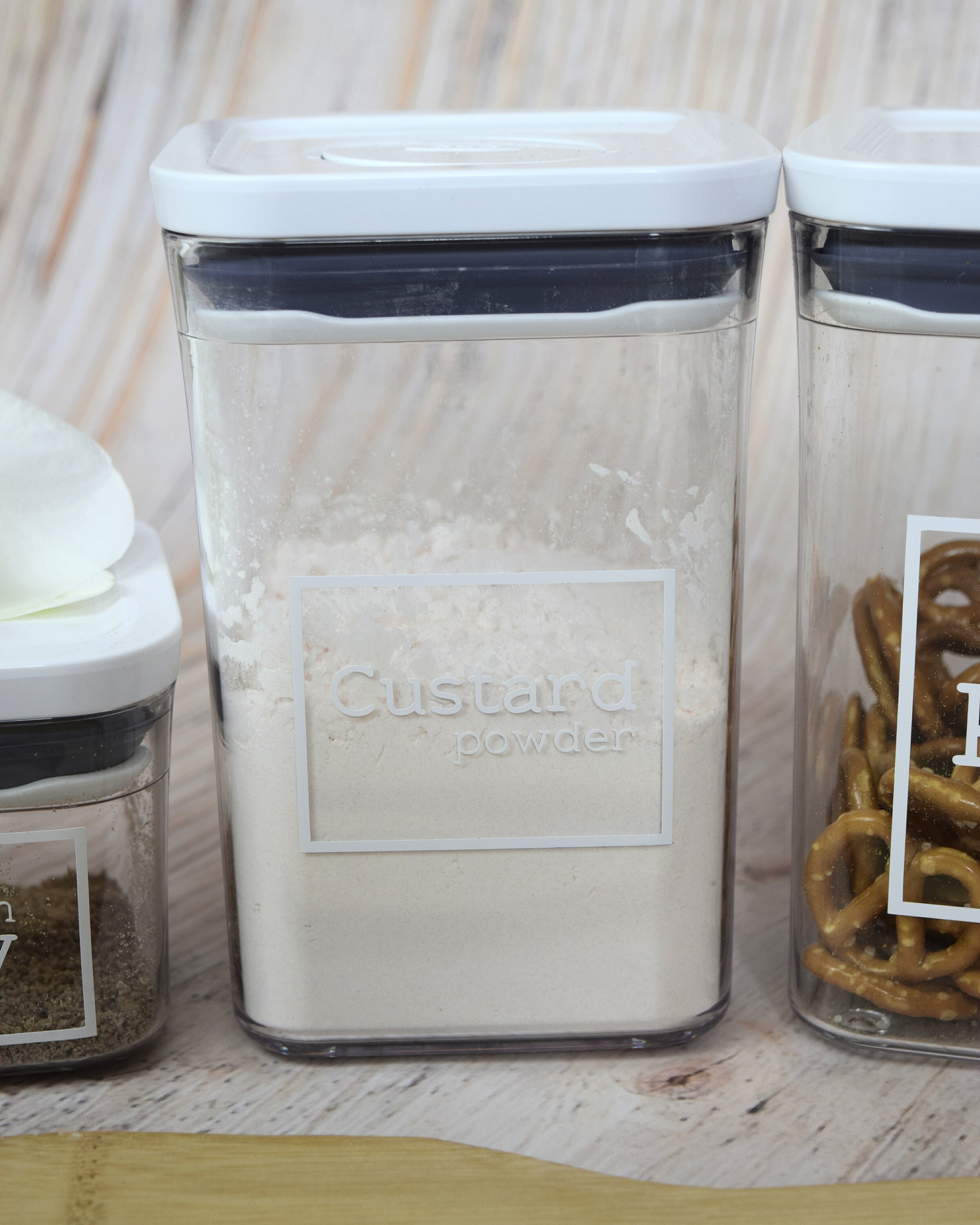 Custom PERMANENT Pantry Labels / Food Storage Labels / | Etsy