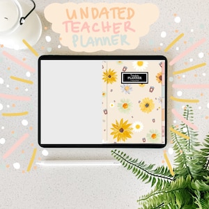 UNDATED Digital TEACHER PLANNER