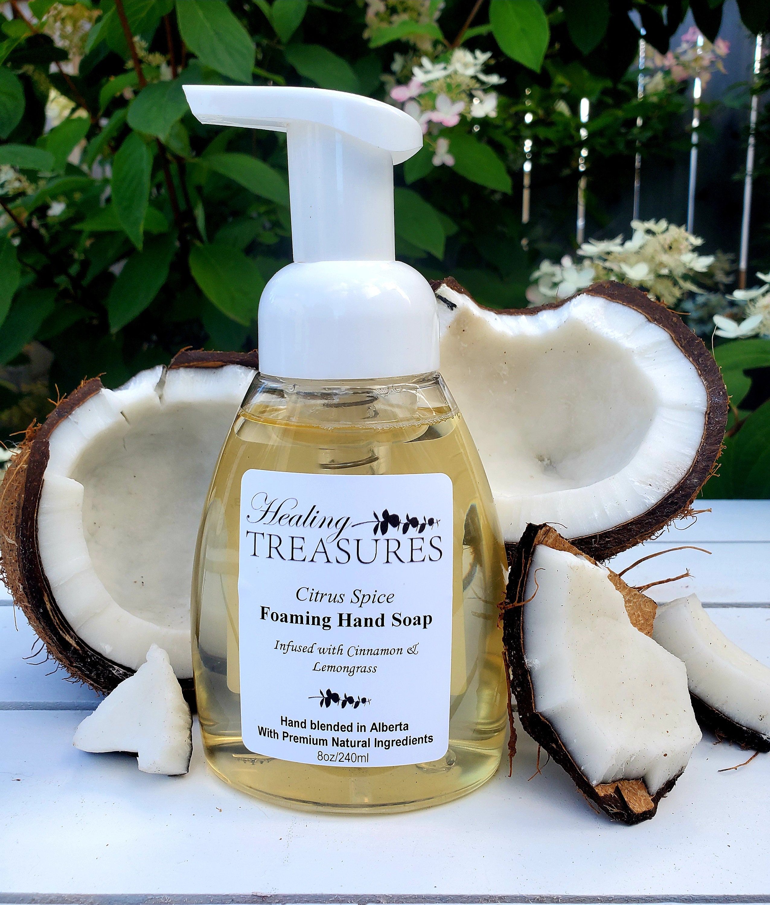 All Natural Coconut Oil Foaming Hand Soap Etsy
