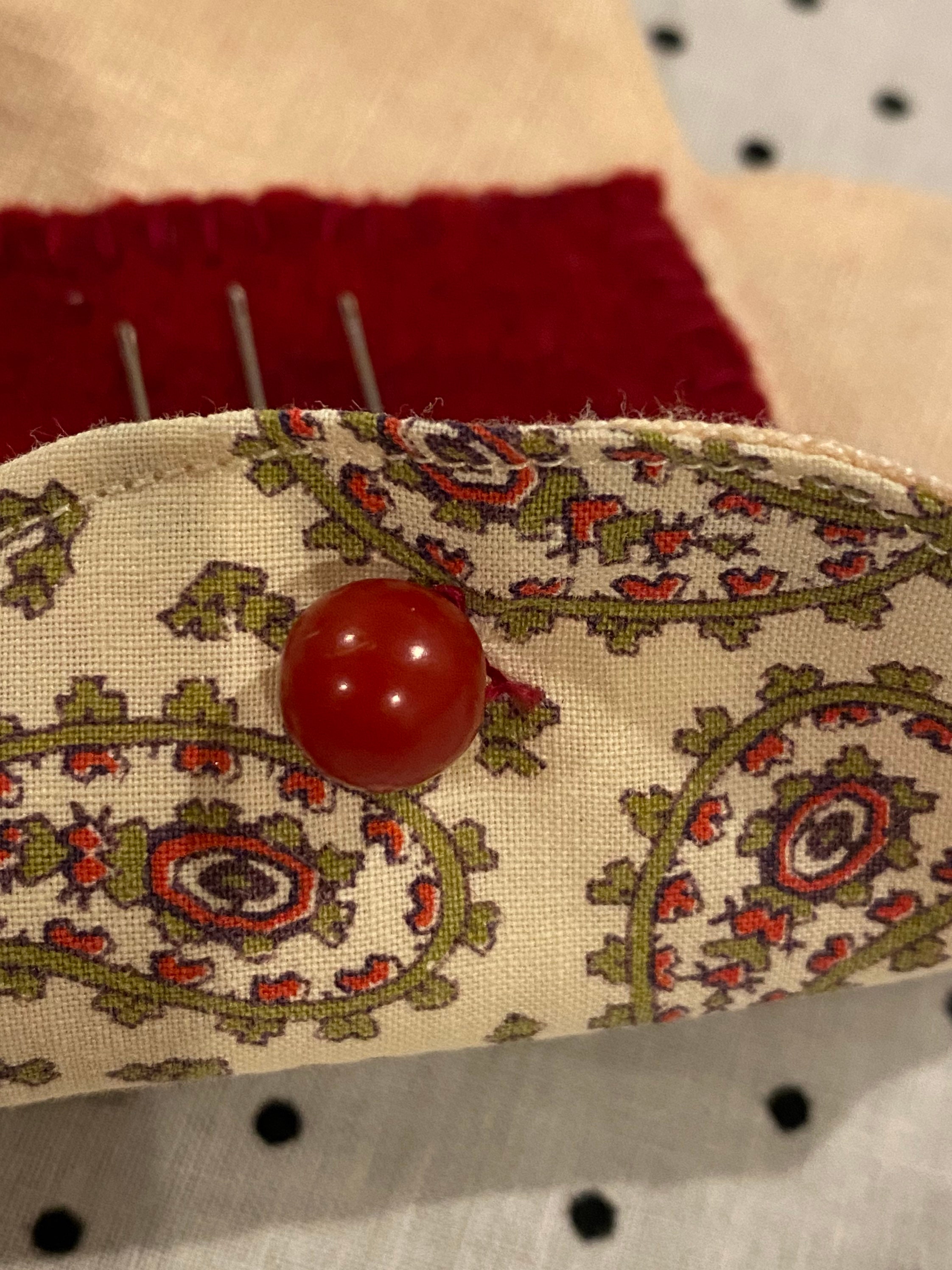 Vintage Sewing Needle Keeper Reimagined Vintage Cream & Etsy