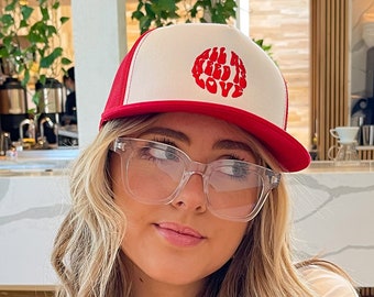 Trendy Trucker Hat Etsy