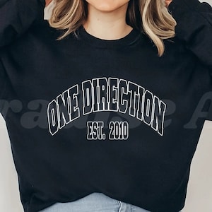 1D Anniversary Crewneck Sweatshirt | 1D Merch | 1D Gift