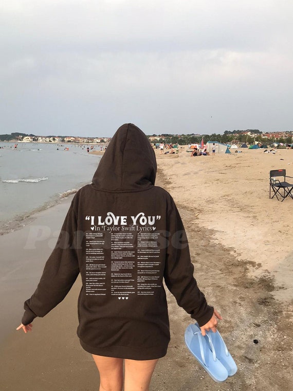 I Love You in TS Lyrics Hoodie TS Midnight Merch Midnights - Etsy