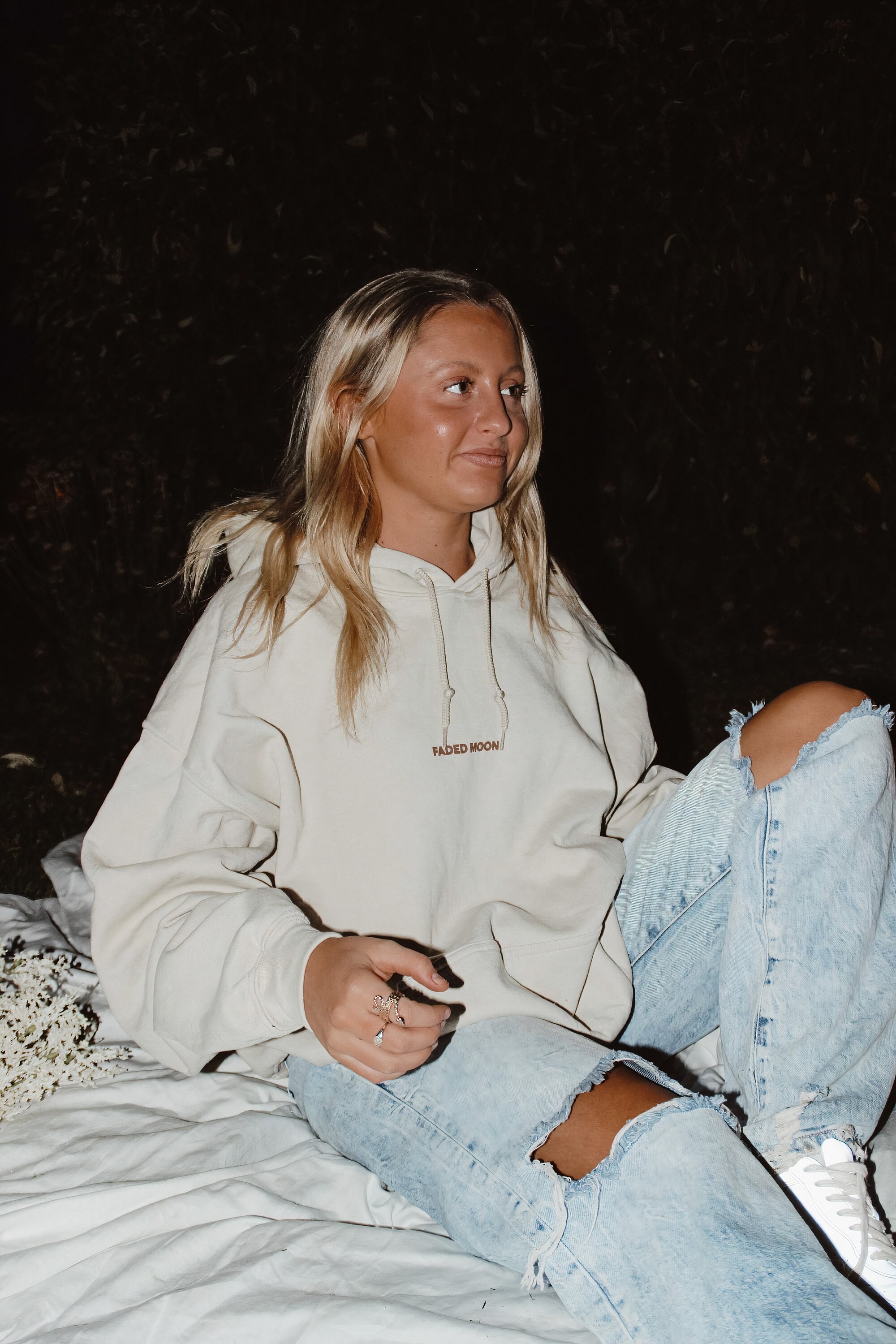 At Least We re All Under the Same Moon Hoodie Trendy Hoodie Tumblr Hoodie Oversized Hoodie Aesthetic Hoodie Etsy