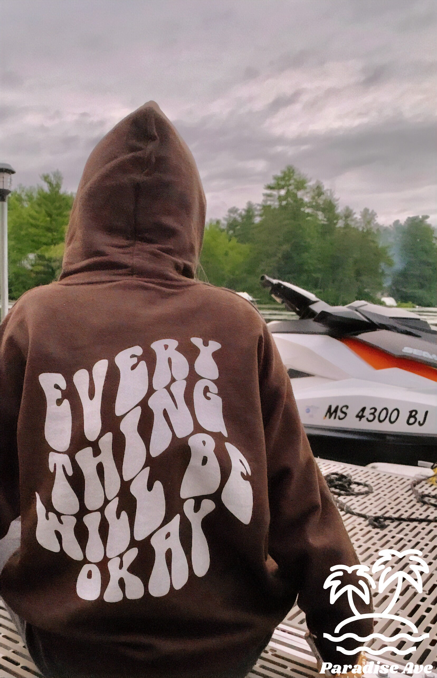 Everything Will Be Okay Hoodie Trendy Hoodie Positive | Etsy