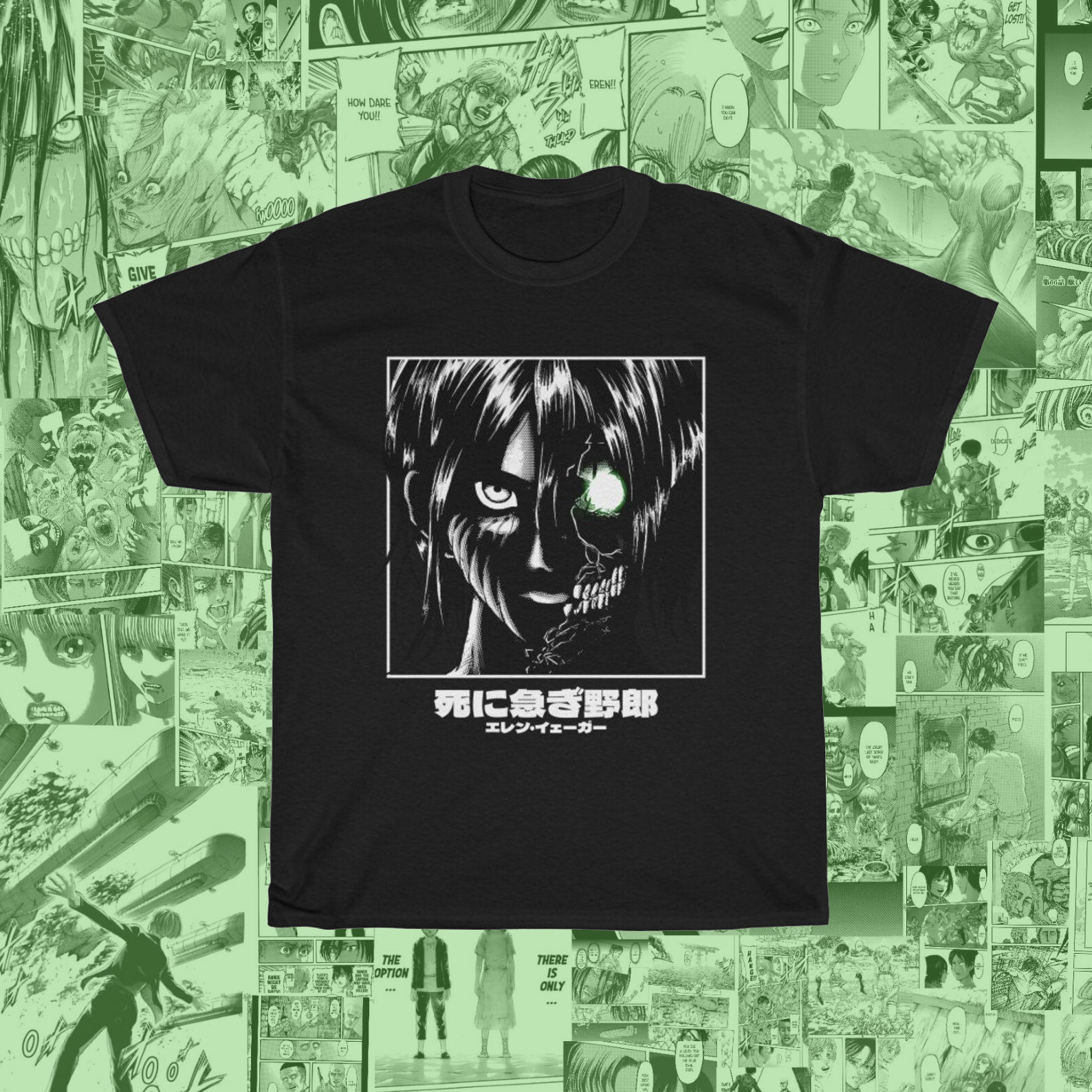 attack on titan merch eren