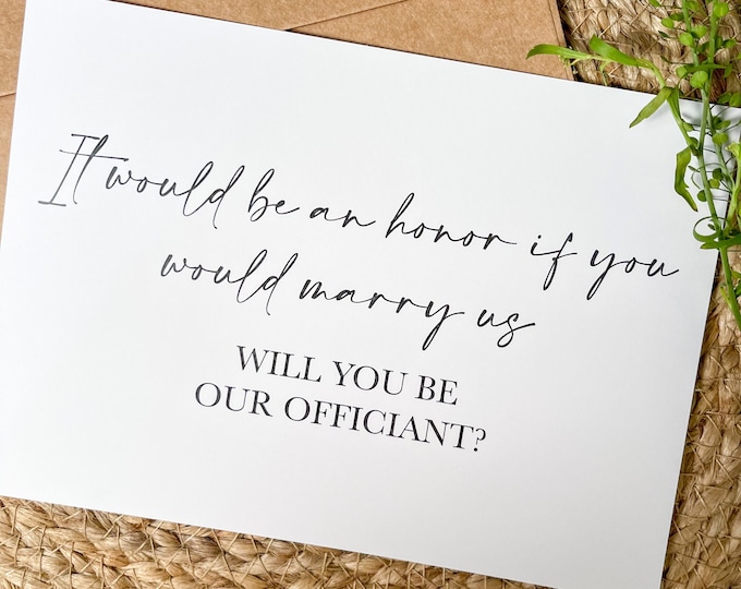 Officiant gift Etsy Officiant gift Etsy