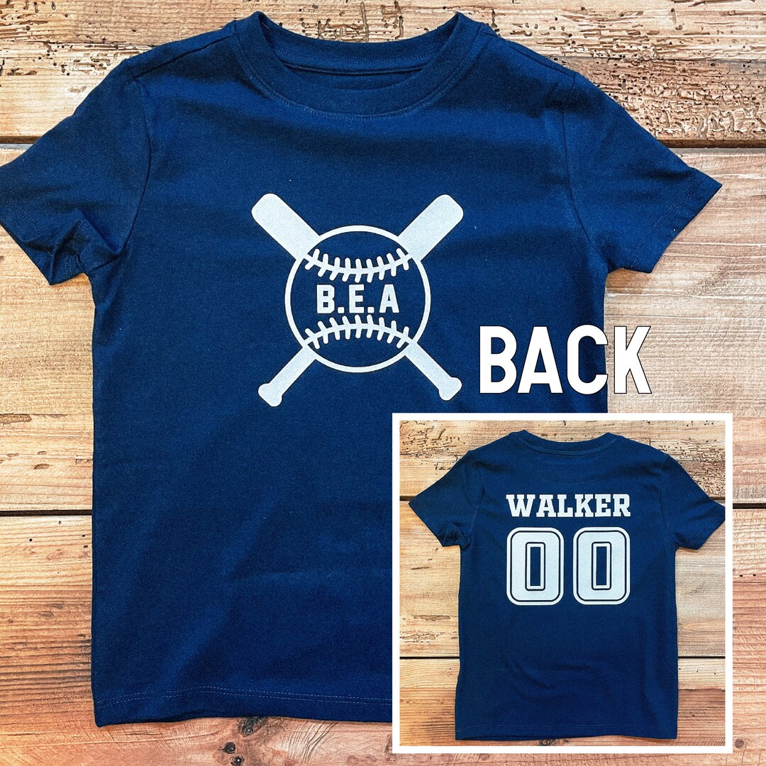 Baseball Birthday Shirt Personalized Baseball Shirt Etsy