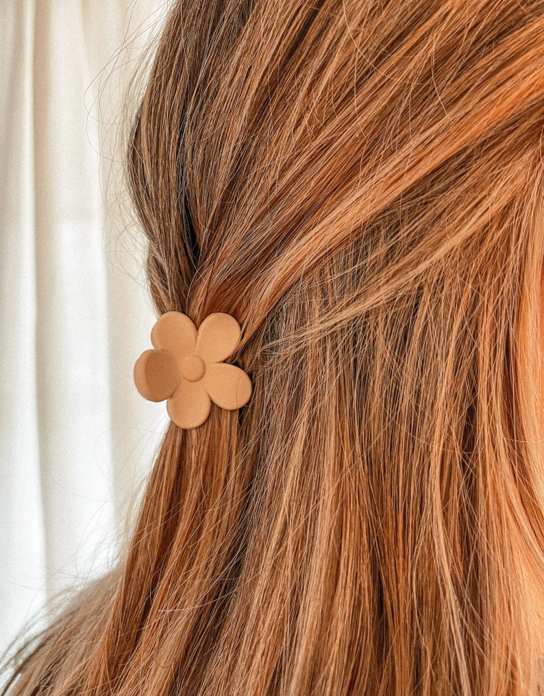 Bridesmaid Flower Hair Claw Flower Hair Claw Bridesmaid Gift - Etsy