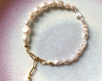 Keshi Pearl - Bracelet