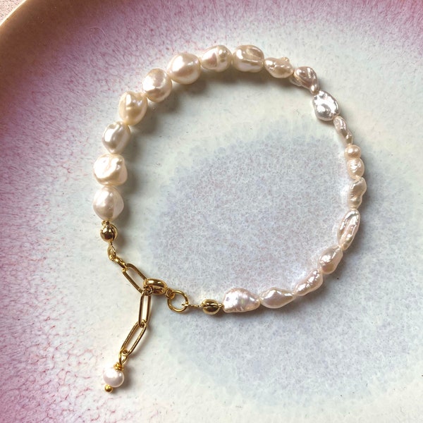 Keshi Pearl - Bracelet